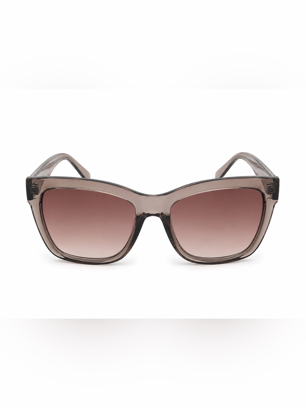 H&M Women's Oversized Sunglasses in Smoke/Brown Gradient